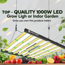 Spider FC-E8000 LED Grow Light Bar Full Spectrum 6x6ft Dimmable 800W Plant Light