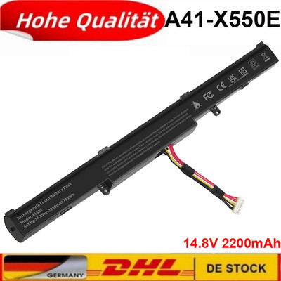 A41-X550E Akku für Asus F550 K550 F550D R752LB X751L R751 R752LAV R751J F751L