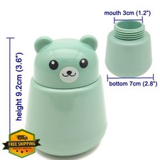 CoaGu 2pk Bear Pill Crusher BPA-Free Dual Grinder Fine Powder