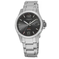 New Longines Conquest V.H.P. 41mm Black Dial Men's Watch L3.716.4.56.6
