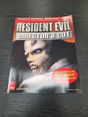 Resident Evil Directors Cut Official Prima Strategy Guide Great Shape