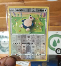 Nintendo Snorlax Reverse Holo Rare 109/159 Crown Zenith 160 HP ENG on eBay