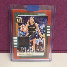 2025 Panini Donruss - Jacy Sheldon WNBA Jersey Series #18 WMNBA Connecticut Sun 