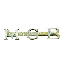 Vintage Mg Trunk Badge Emblem For Mgb 1963-1976 Metal Jfray Ahh6079 Mgb