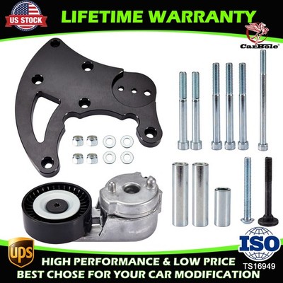 For LS1 LS2 LS3 LS6 Vortec Truck SUV LS R4 AC Compressor Bracket Kit High Mount