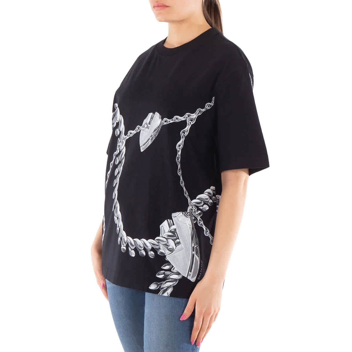 Burberry Shield Hardware Cotton T-Shirt image 2