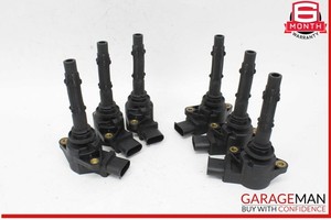 07-14 Mercedes W212 E350 ML350 Ignition Coil Coils Set of 6 0001502780 OEM