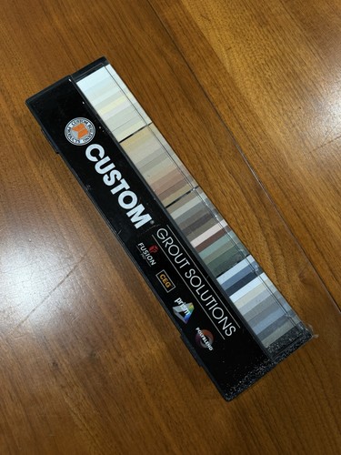 Custom Tile Grout Solutions Color Chart Sample Kit 48 Colors