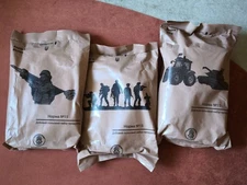 One Meal Survival Set of 3pcs Military Individual Food Dry Ration IFR IRP MRE