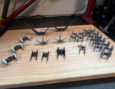Star wars x wing miniatures game First order lot