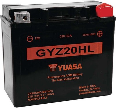 Yuasa GRT/YTZ Battery For Yamaha RS Vector XTX LE 2016 YUAM720GH