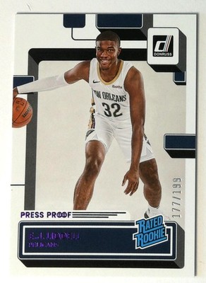 2022-23 Donruss Press Proof Purple #238 E.J. Liddell RR /199 - BSK