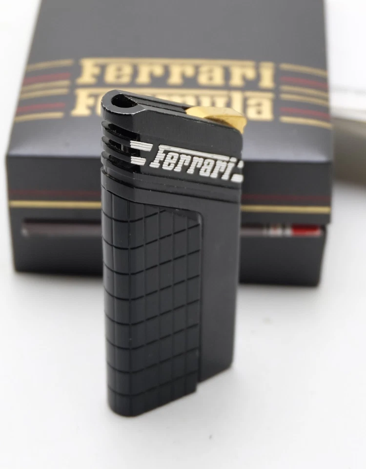 Encendedor de gasolina Cartier Ferrari Formula años 80 ¡Raro! Necesita cambiar el tanque! Foto 4 de 4