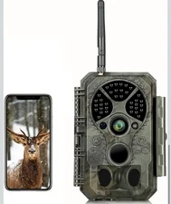 Wifi Trail Camera 32MP 1296P HD Video Infrared Night Vision Motion Detection 120