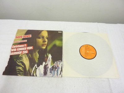 David Bowie Wir Kinder Vom Bahnhof Zoo Soundtrack 12''Vinyl LP D1981 RCA 32050-7