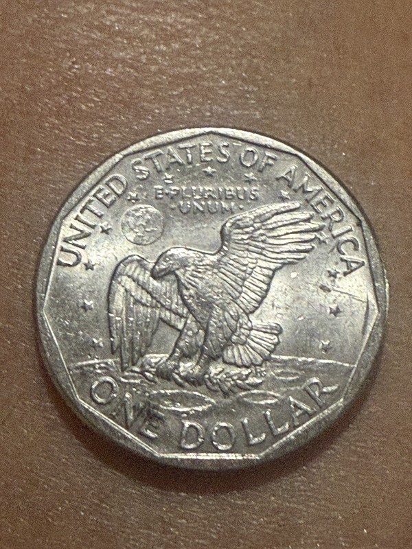 1979 Susan B Anthony $1 Coin 75% Copper 25% Nickel Composition