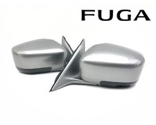 JDM NISSAN FUGA Y51 Außenspiegel Paar Set K51 Grau 11P 17P mit Kamera Original