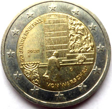 2 euro Niemcy 2020, 50 lat kolana A. krążącego