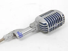 Shure DY12R 55S Vintage Dynamic Microphone (may have low output, as-is)