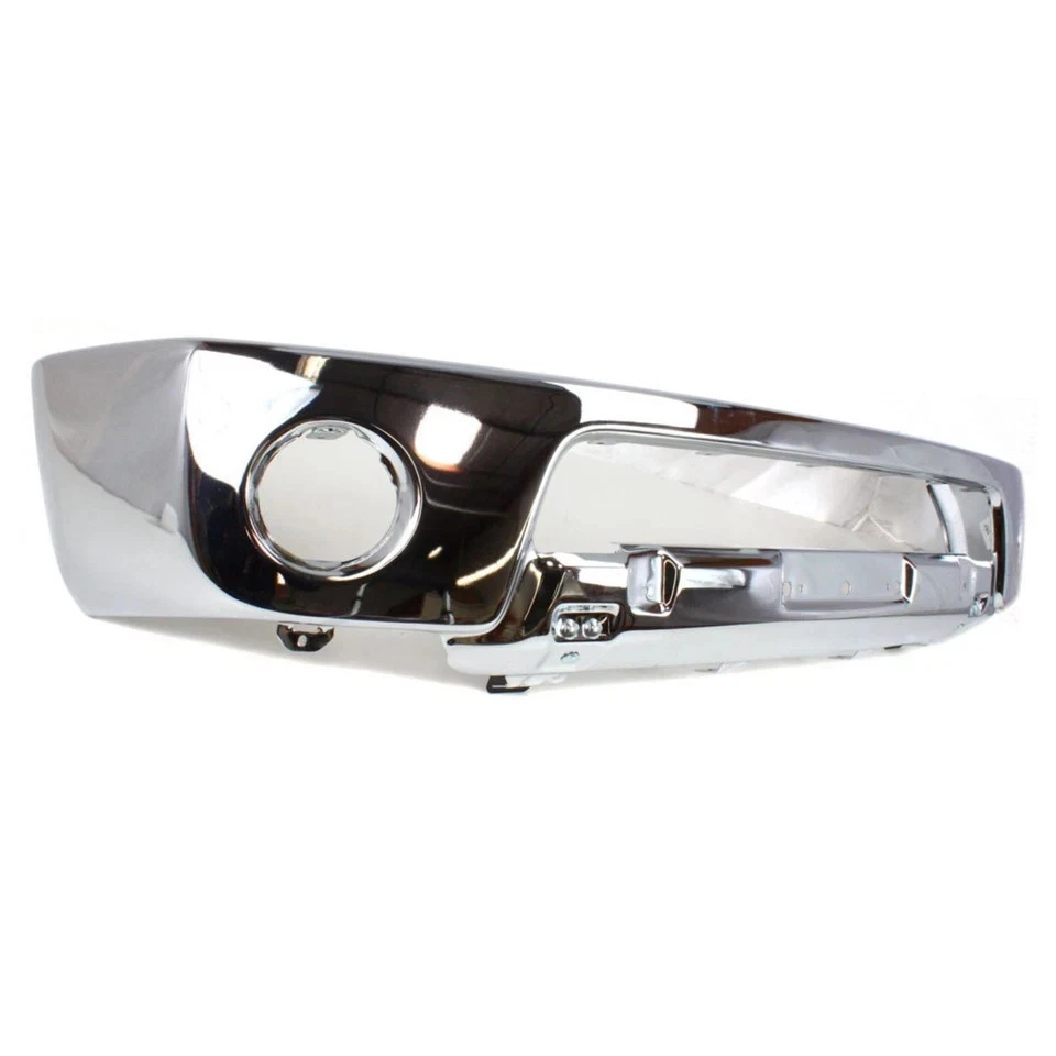 NUEVO parachoques delantero fascia de acero cromado para Nissan Frontier 2005-2008 con niebla 05-08 Foto 4 de 4