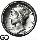 1924-D Mercury Dime *Key Denver Issue* Low Mintage, Choice BU++ FSB