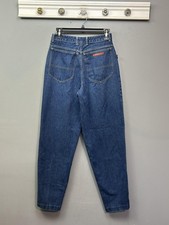 Vintage Sasson Jeans Juniors 9 Blue Medium Wash High Rise Mom 100 Cotton
