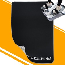Non-Slip Workout Mat for Under Desk Ellipticals, 23.62 x 16.92 inches, Black
