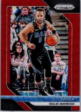 J.J. Barea #270 2018-19 Panini Prizm Prizms Red Ice Dallas Mavericks