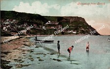 VINTAGE RUNSWICK BEACH VILLAGE POSTMARKED 1912 VALENTINES SERIES POSTCARD