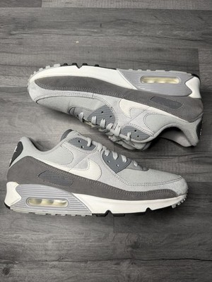 Nike Air Max 90 Premium Light Smoke Grey DA1641-001 UK 11 Herren