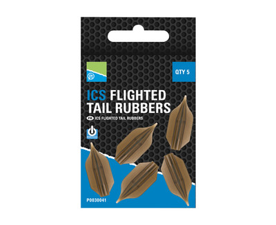Preston ICS Dart Flighted Tail Rubbers