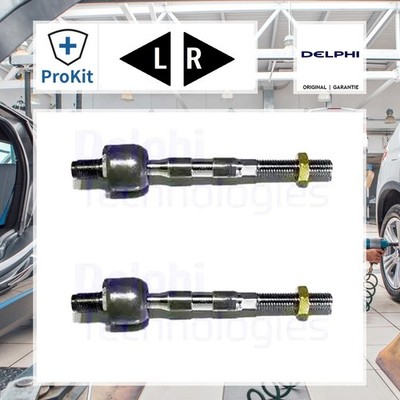 2x ORIGINAL  Delphi Axialgelenk, Spurstange Vorne, Links, Rechts für Volvo 850