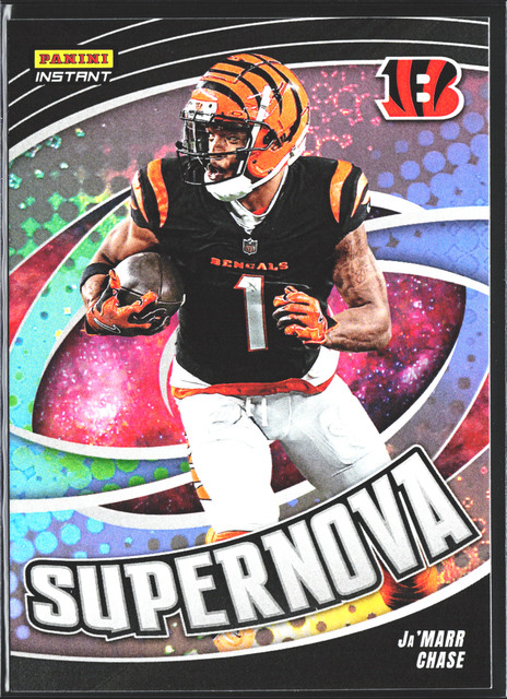 Ja'Marr Chase 2024 Panini Instant Supernova LIMITED/451