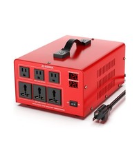 6000 Watt Voltage Converter Transformer Heavy Duty Step Up/Down Power Converter