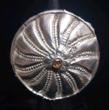 Gioiello Anello Etnico Arte Afgana  Argento