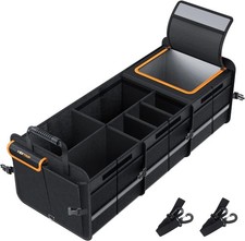 X-large Car Trunk Storage Box Cargo Organizer For Cars Suv With Lid Cooler Bag X-large Car Trunk Storage Box Cargo Organizer For Cars Suv With Lid Cooler Bag