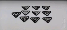 10 X Prada Logo Badge Emblem. Please Read Description 