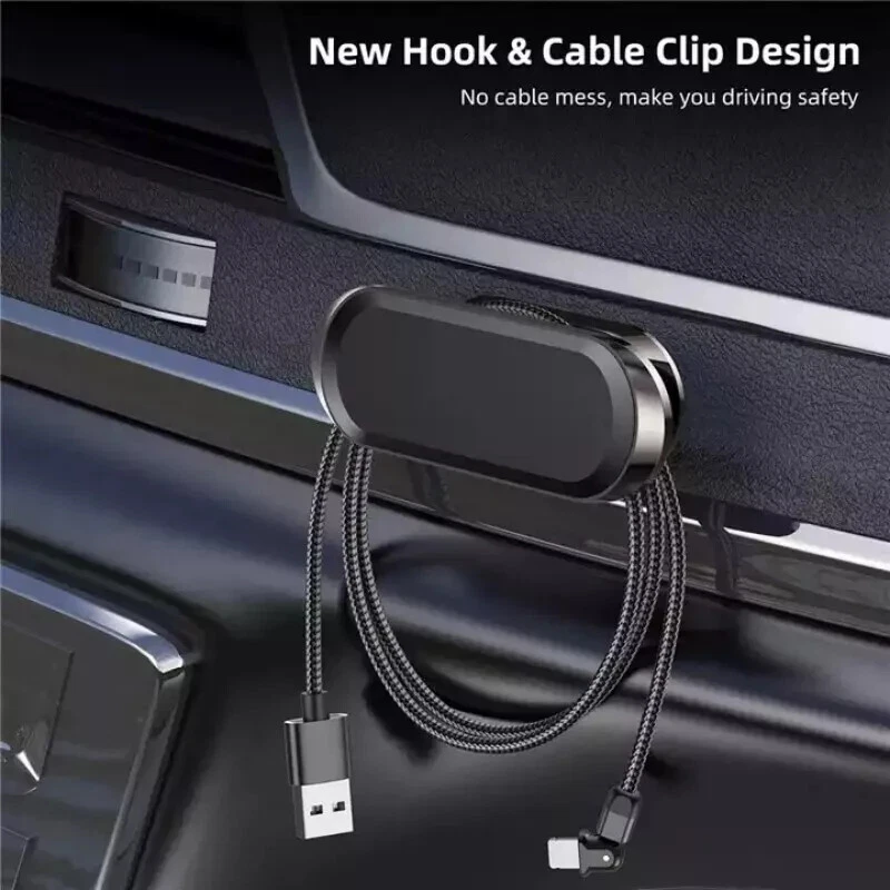 New Magnetic In Car Air Vent Mobile Phone Mount Holder Stand Bracket Universal - Image 4 of 4