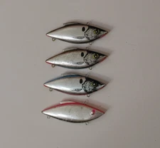 (4) Bill Lewis Rat-L-Trap 1/2 oz Lipless Crankbait Fishing Lure Lot of 4