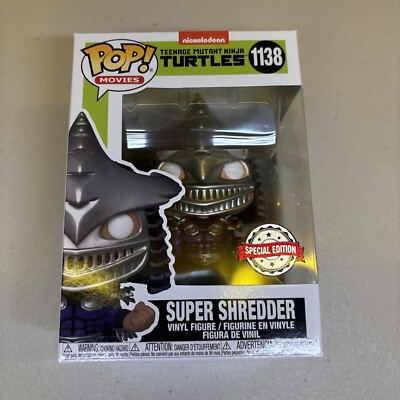 Teenage Mutant Ninja Turtles 2 - Super Shredder Metallic US No:1138 Pop Vinyl