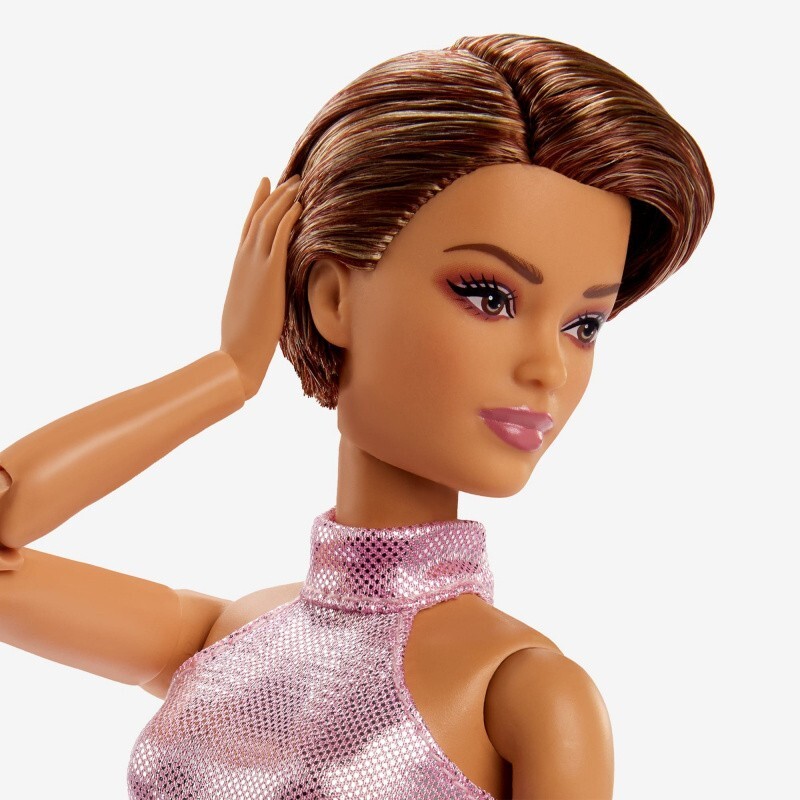 Barbie Looks No. 22 Collectible Doll With Pixie Cut Sequined Y2K