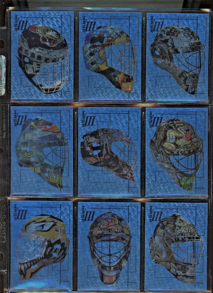 2003-04 BAP Memorabilia Masks Complete Set (1-20) Fleury, Hasek & Luongo ***/300 - Image 3 of 4
