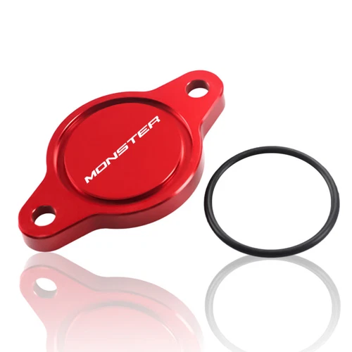 For Ducati Monster 1100 1100S 1200 1200S 696 821 937 Engine Oil Filter Cover Cap - Bild 3 von 15