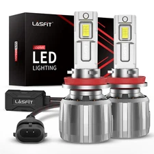 Lasfit H11 LED Bulbs Headlight Low Beam 6000K Super Bright White LSPlus Series