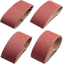 24 PCS 3X24 Sanding Belts Sandpaper for 3 X 24 Inch Belt Sander,6 Each of 40 80 