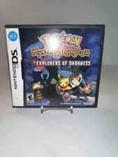 CASE MANUALS ONLY, NO GAME POKEMON MYSTERY DUNGEON EXPLORERS OF DARKNESS, DS