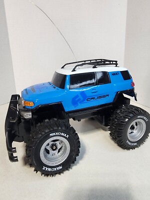 美品　NIKKO ニッコー　FJクルーザー RC ラジコン Nikko Toyota FJ Cruiser RC SUV Truck 1:16 Scale Blue UNTESTED No