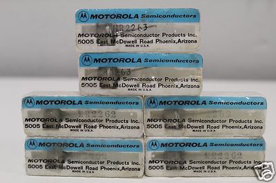 Lot of (8) MR2262 MR2263 MCR808-4 1N256 SCR Motorola DO-2 Semiconductors