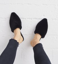 JENNI KAYNE Shearling Mule Flats Sz EU41/US11