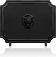 Fire Back for Fireplace - Cast Iron Fireplace Back Plate - 20"(W) x 16"(H)